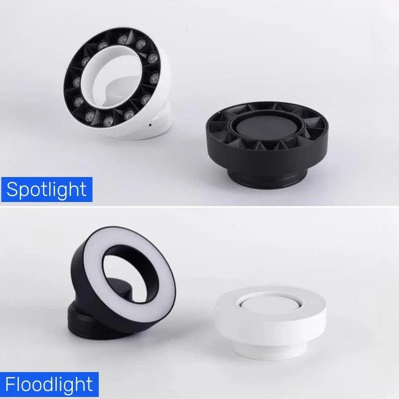 Plafonnier LED RingLight™ anti-éblouissement pour surface pliable | Marco Lucetti
