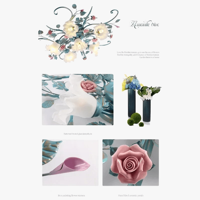 Plafonnier LED "Romance Rustique" | Marco Lucetti