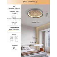 Plafonnier LED Romantique et Moderne | Marco Lucetti 30CM / Lumière 3 couleurs