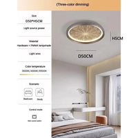 Plafonnier LED Romantique et Moderne | Marco Lucetti 50CM / Lumière 3 couleurs