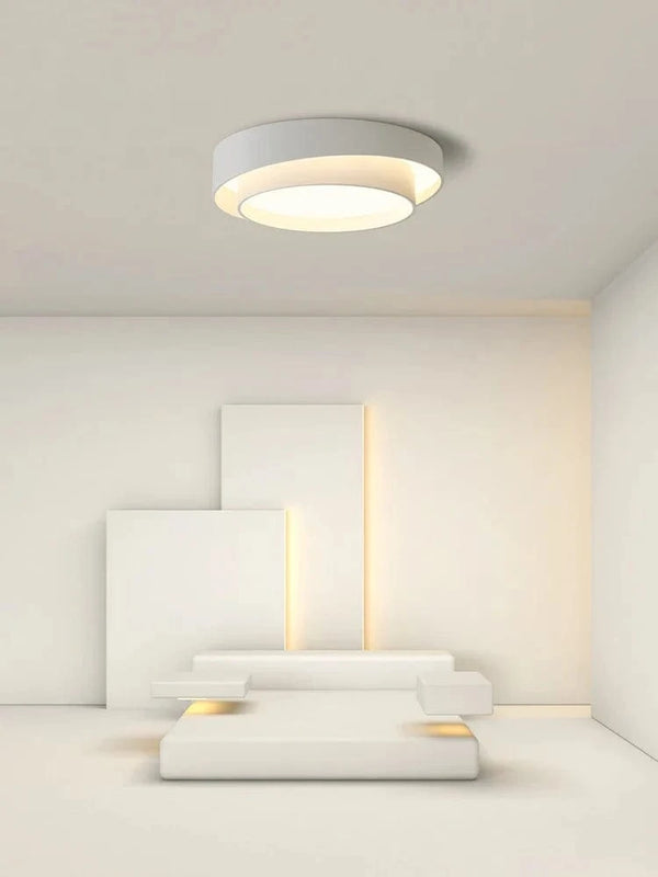Plafonnier LED rond Art Studio - Blanc | Marco Lucetti