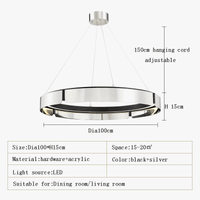 Plafonnier LED Rond Design Moderne Minimaliste | Marco Lucetti