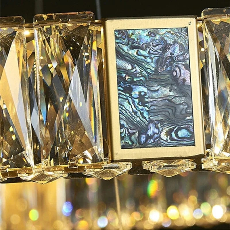 Plafonnier LED Rond Design Nordique en Acier Inoxydable - Nouveau Modèle Prestige | Marco Lucetti