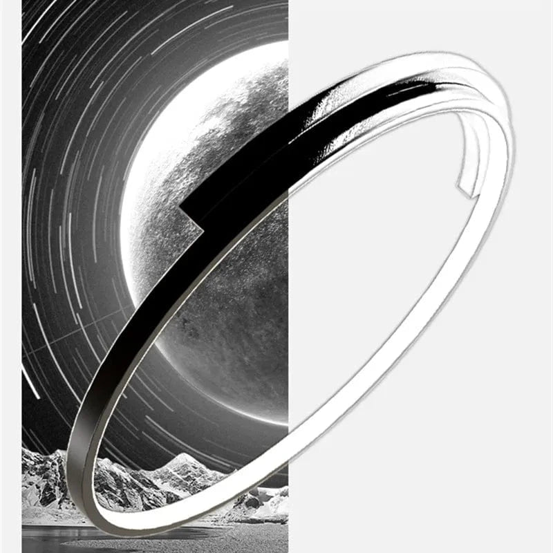 Plafonnier LED rond Design nordique pour salon et salle à manger | Marco Lucetti