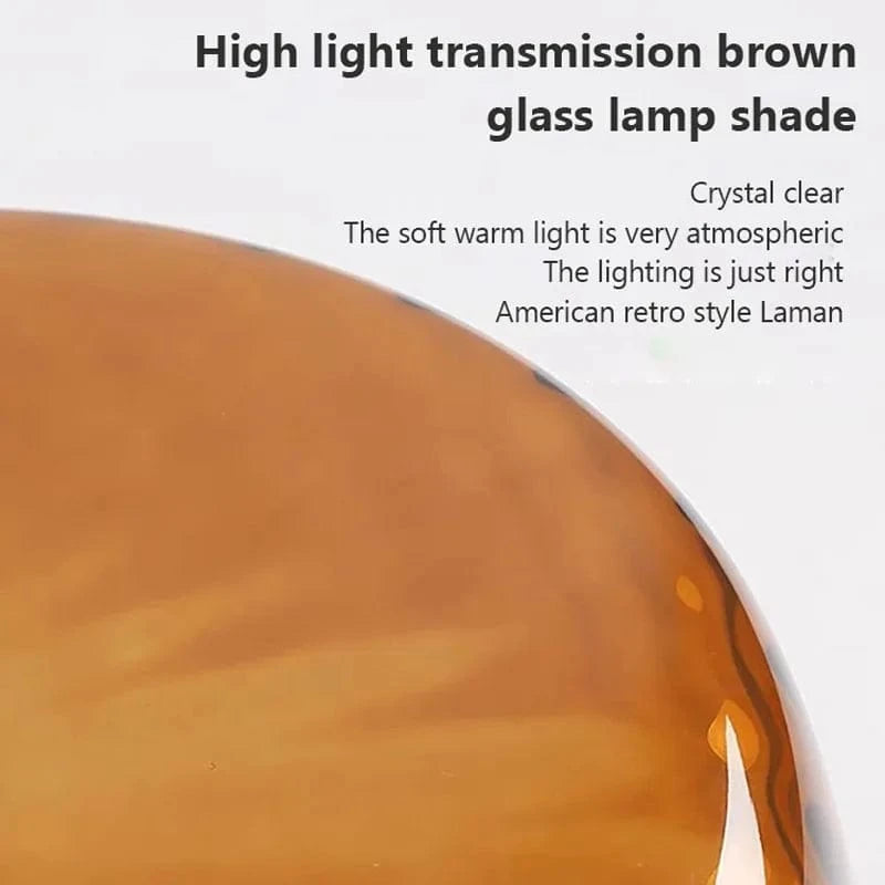 Plafonnier LED Rond en Verre Ondulé Style Rétro Décoratif d'Intérieur | Marco Lucetti