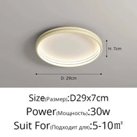 Plafonnier LED Rond Intérieur - Éclairage | Marco Lucetti C 29cm beige / Luminosité variable