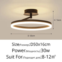 Plafonnier LED Rond Minimaliste | Marco Lucetti