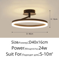 Plafonnier LED Rond Minimaliste | Marco Lucetti