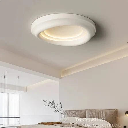 Plafonnier LED rond moderne avec télécommande - Idéal pour une décoration intérieure | Marco Lucetti A5