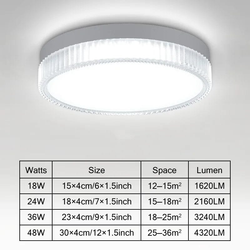 Plafonnier LED Rond Moderne pour Maison, Salon et Cuisine 🌟 | Marco Lucetti