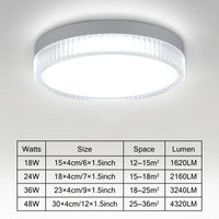 Plafonnier LED Rond Moderne pour Maison, Salon et Cuisine 🌟 | Marco Lucetti