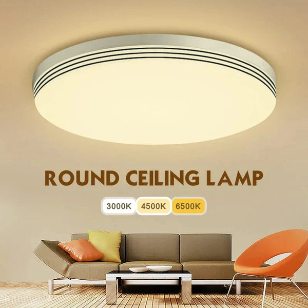 Plafonnier LED Rond Moderne pour Maison, Salon et Cuisine 🌟 | Marco Lucetti