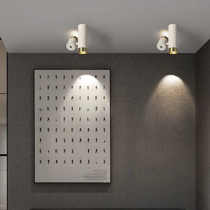 Plafonnier LED Rotatif Atmosphère Deux LEDs | Marco Lucetti