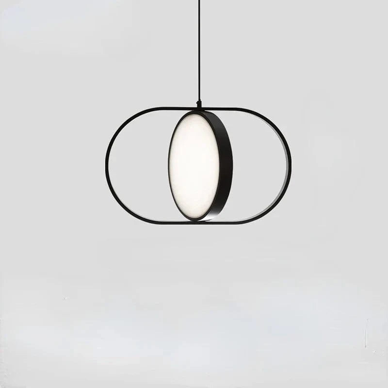 Plafonnier LED Rotatif au Design Moderne Deluxe | Marco Lucetti Noir-A / 18x30cm / Lumière chaude
