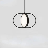 Plafonnier LED Rotatif au Design Moderne Deluxe | Marco Lucetti Noir-A / 18x30cm / Lumière chaude