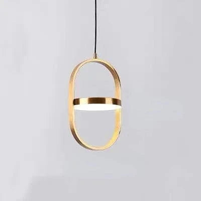 Plafonnier LED Rotatif au Design Moderne Deluxe | Marco Lucetti Or-B / 18x30cm / Lumière chaude