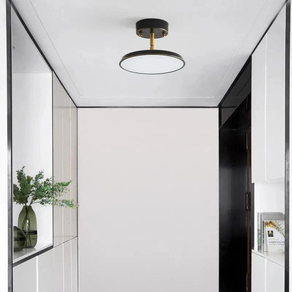 Plafonnier LED Rotatif Cuivre | Marco Lucetti