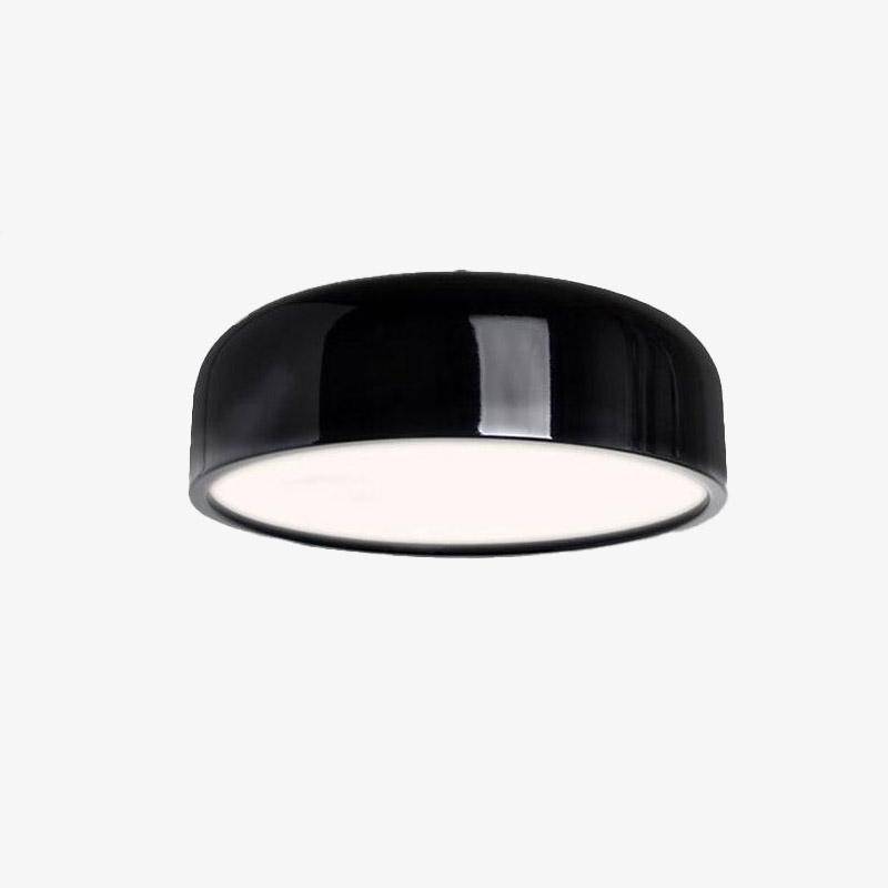 Plafonnier LED Round Design | Marco Lucetti 35cm - Noir