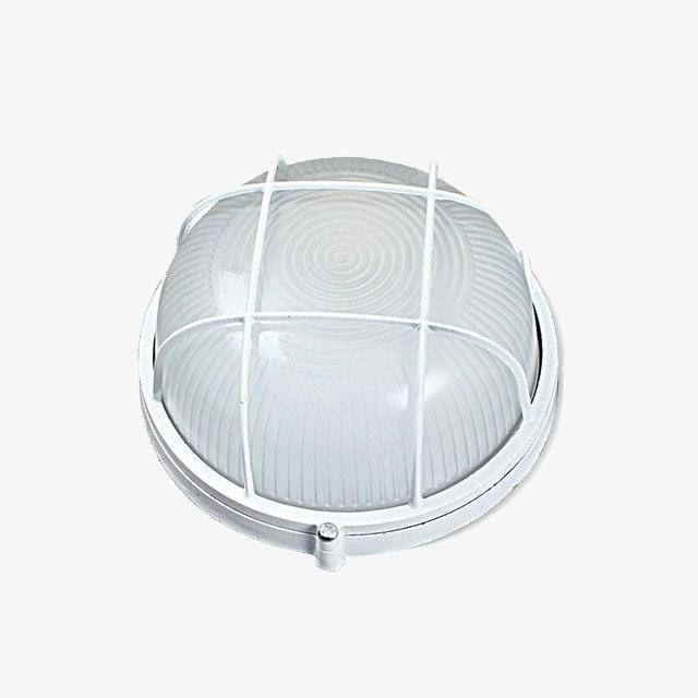 Plafonnier LED Round Grille Blanche pour l'Extérieur | Marco Lucetti