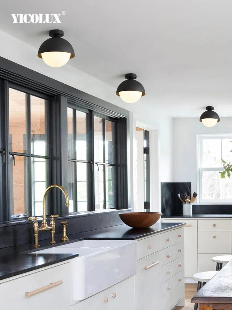 Plafonnier LED Round pour Allée Galerie Balcon Entrée | Marco Lucetti