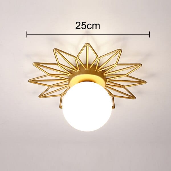 Plafonnier LED Sana – Design contemporain | Marco Lucetti B - 25cm / Chaude