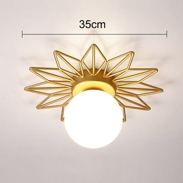 Plafonnier LED Sana – Design contemporain | Marco Lucetti B - 35cm / Chaude