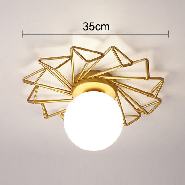 Plafonnier LED Sana – Design contemporain | Marco Lucetti C - 35cm / Chaude