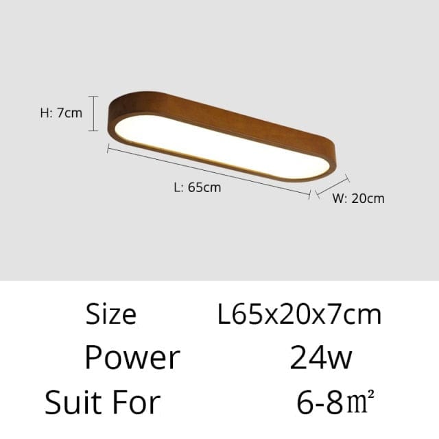 Plafonnier LED Scandinave Agara | Marco Lucetti 65 cm - 24w / Dimmable