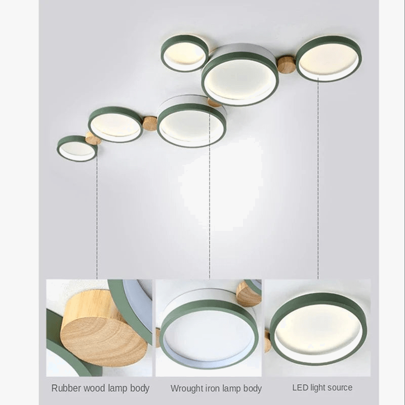 Plafonnier LED Scandinave Chic | Marco Lucetti