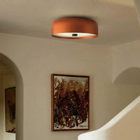 Plafonnier LED Scandinave Orange/Noir/Blanc | Marco Lucetti