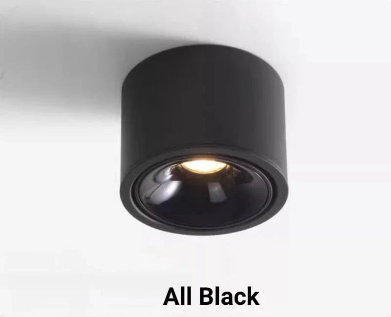 Plafonnier LED Seamless Dimming Circular. | Marco Lucetti Noir / Lumière neutre / 12W à intensité variable