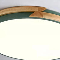 Plafonnier LED Signify ultra-mince avec intensité variable en bois | Marco Lucetti