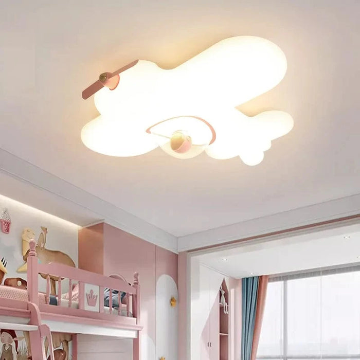 Plafonnier LED "Sky Kids" en forme d'avion pour chambre d'enfants | Marco Lucetti