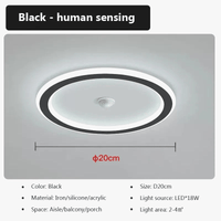 Plafonnier LED Smart avec capteur humain et éclairage d'intérieur | Marco Lucetti