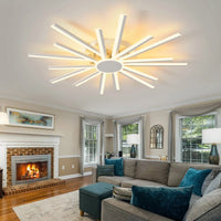 Plafonnier LED Smart Modern avec Intensité Variable et Télécommande | Marco Lucetti