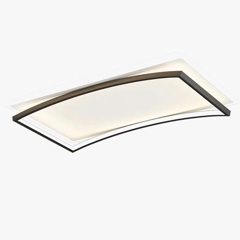 Plafonnier LED Smart Square : intensité réglable avec télécommande | Marco Lucetti