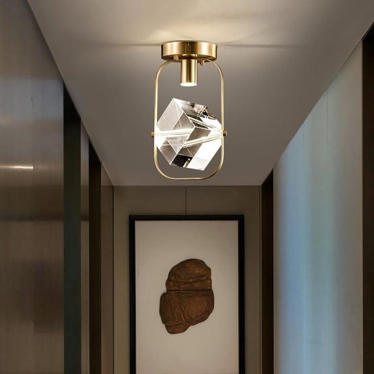 Plafonnier LED Sollya Crystal Square | Marco Lucetti