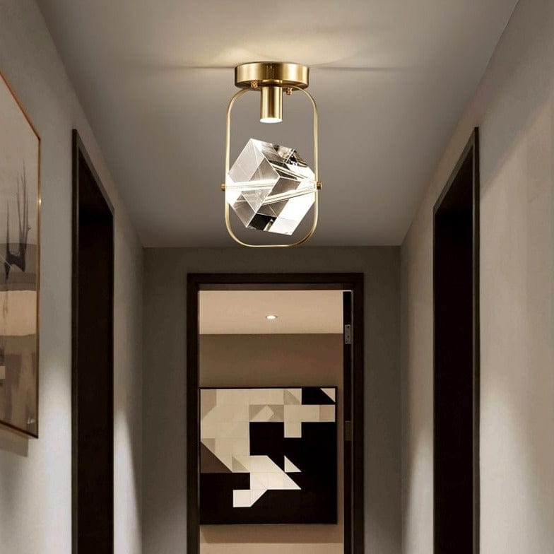 Plafonnier LED Sollya Crystal Square | Marco Lucetti