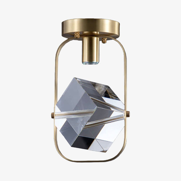 Plafonnier LED Sollya Crystal Square | Marco Lucetti