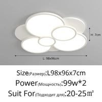 Plafonnier LED Spectre Complet - Style Moderne et Élégant - Haut de Gamme | Marco Lucetti