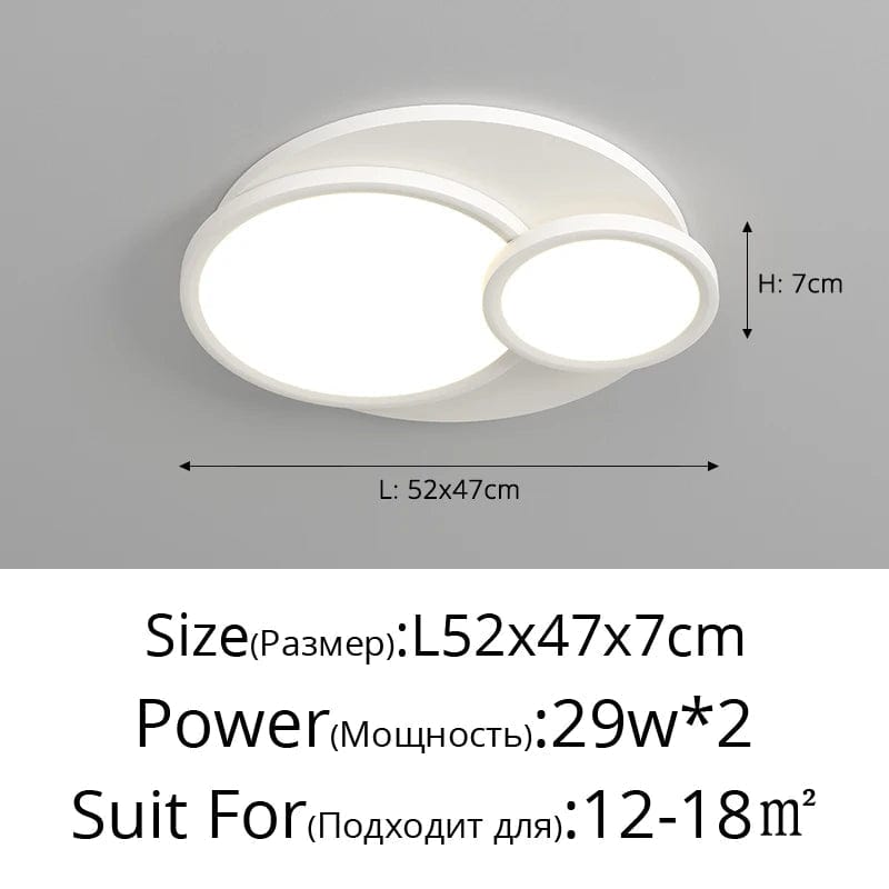Plafonnier LED Spectre Complet - Style Moderne et Élégant - Haut de Gamme | Marco Lucetti