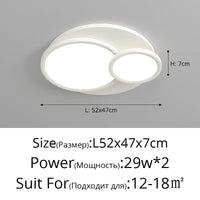 Plafonnier LED Spectre Complet - Style Moderne et Élégant - Haut de Gamme | Marco Lucetti