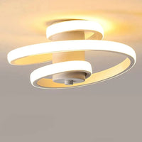 Plafonnier LED Spiralight | Marco Lucetti Blanc / Blanc froid