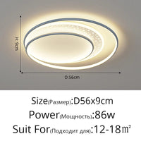 Plafonnier LED Starlight en forme de lampes étoiles circulaires | Marco Lucetti