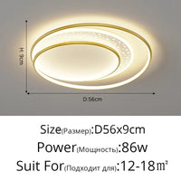 Plafonnier LED Starlight en forme de lampes étoiles circulaires | Marco Lucetti