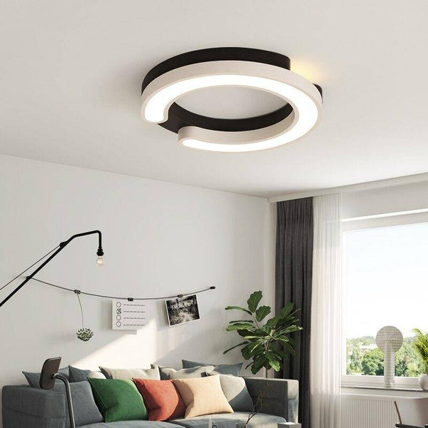 Plafonnier LED Study Double Cercles | Marco Lucetti