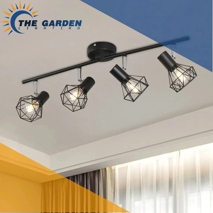 Plafonnier LED Style Moderne pour Éclairage Intérieur | Marco Lucetti Noir / Aucune source de lumière