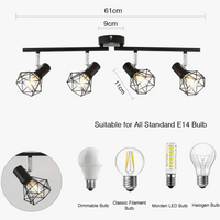 Plafonnier LED Style Moderne pour Éclairage Intérieur