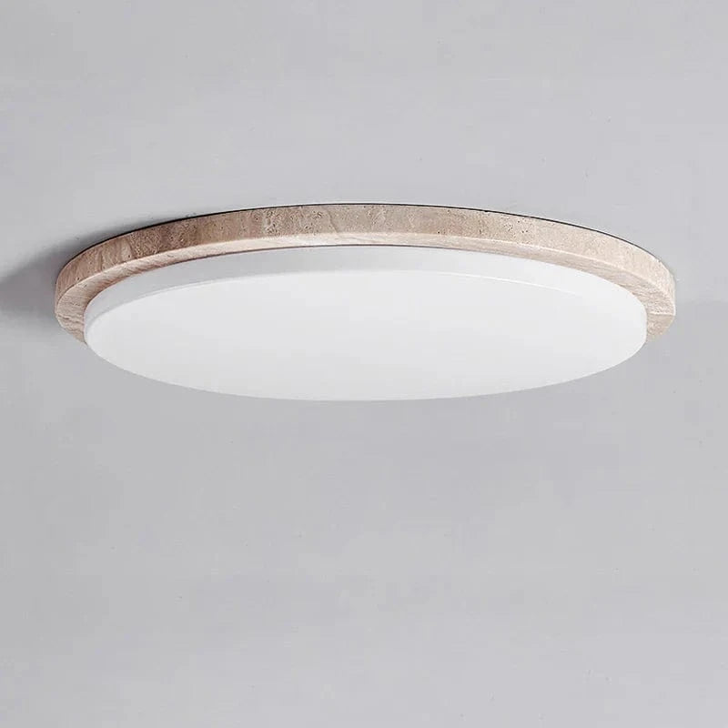 Plafonnier LED Style Travertin Moderne | Marco Lucetti