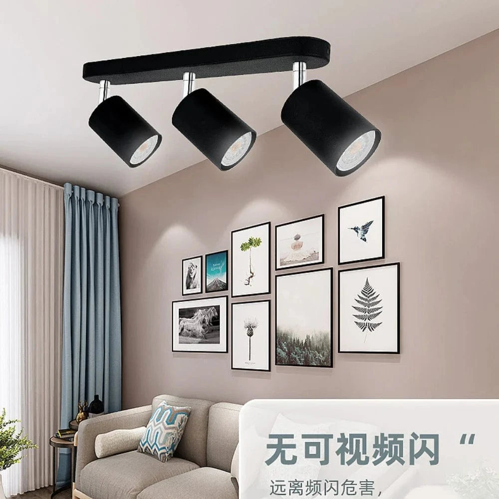 Plafonnier LED sur-mesure pour bar : angles ajustables, installation facile | Marco Lucetti